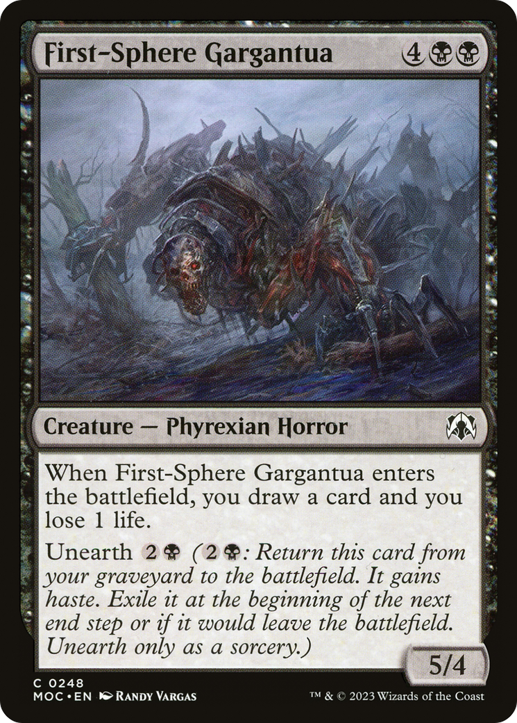 First-Sphere Gargantua⁣ - Commander: March of the Machine⁣ (Common)⁣ [248]