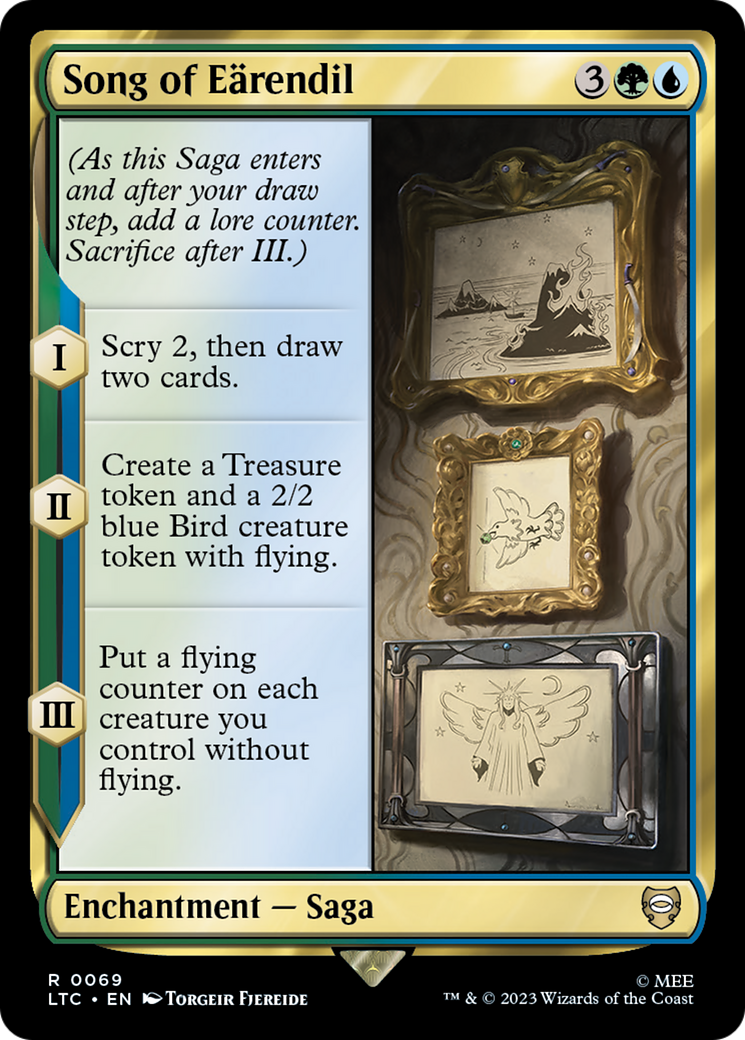 Song of Eärendil⁣ - Commander: The Lord of the Rings: Tales of Middle-earth⁣ (Rare)⁣ [69]