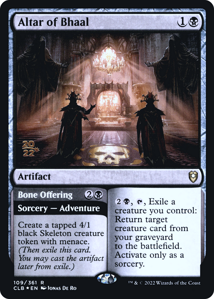 Altar of Bhaal (PRE-109S) - Battle for Baldur's Gate Promos Foil