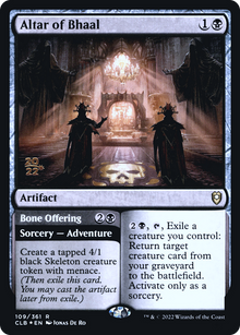 Altar of Bhaal (PRE-109S) - Battle for Baldur's Gate Promos Foil