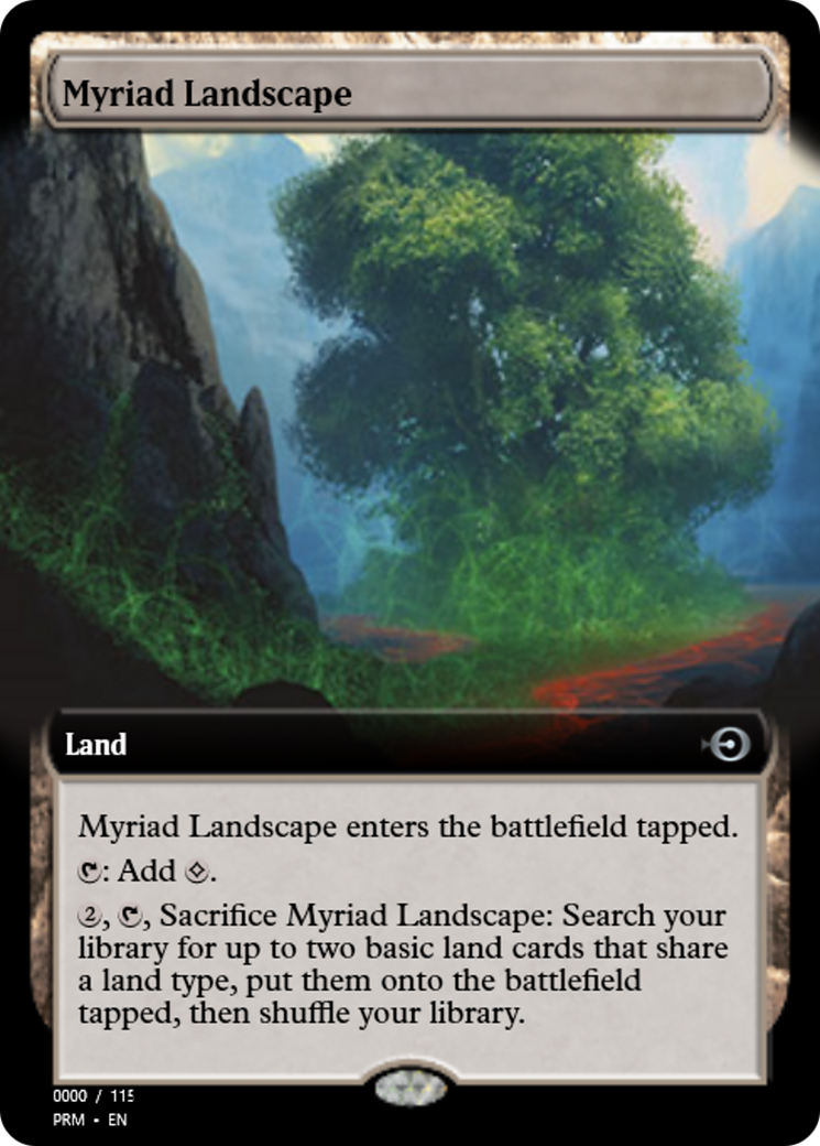 Myriad Landscape (PRM-86140) - Magic Online Promos Foil