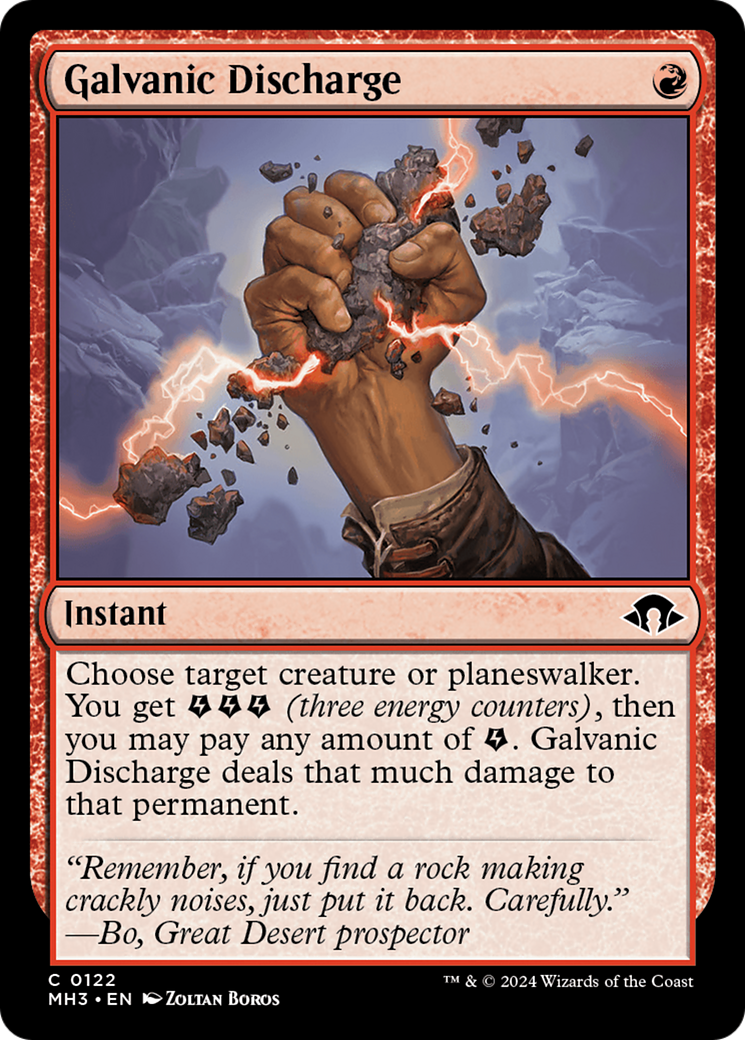 Galvanic Discharge⁣ - Modern Horizons 3⁣ (Common)⁣ [122]