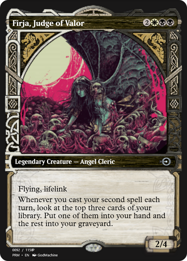 Firja, Judge of Valor (PRM-88384) - Magic Online Promos Foil