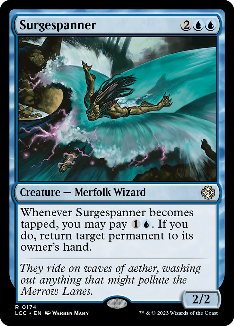 Surgespanner⁣ - Commander: The Lost Caverns of Ixalan⁣ (Rare)⁣ [174]