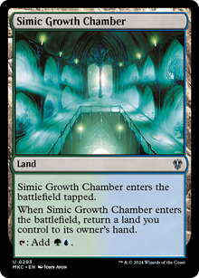 Simic Growth Chamber⁣ - Commander: Murders at Karlov Manor⁣ (Uncommon)⁣ [293]