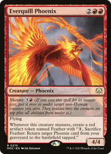 Everquill Phoenix⁣ - Commander: March of the Machine⁣ (Rare)⁣ [275]