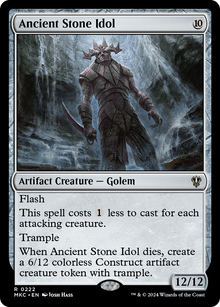 Ancient Stone Idol⁣ - Commander: Murders at Karlov Manor⁣ (Rare)⁣ [222]