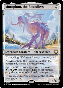 Morophon, the Boundless⁣ - Commander: Modern Horizons 3⁣ (Mythic)⁣ [157]