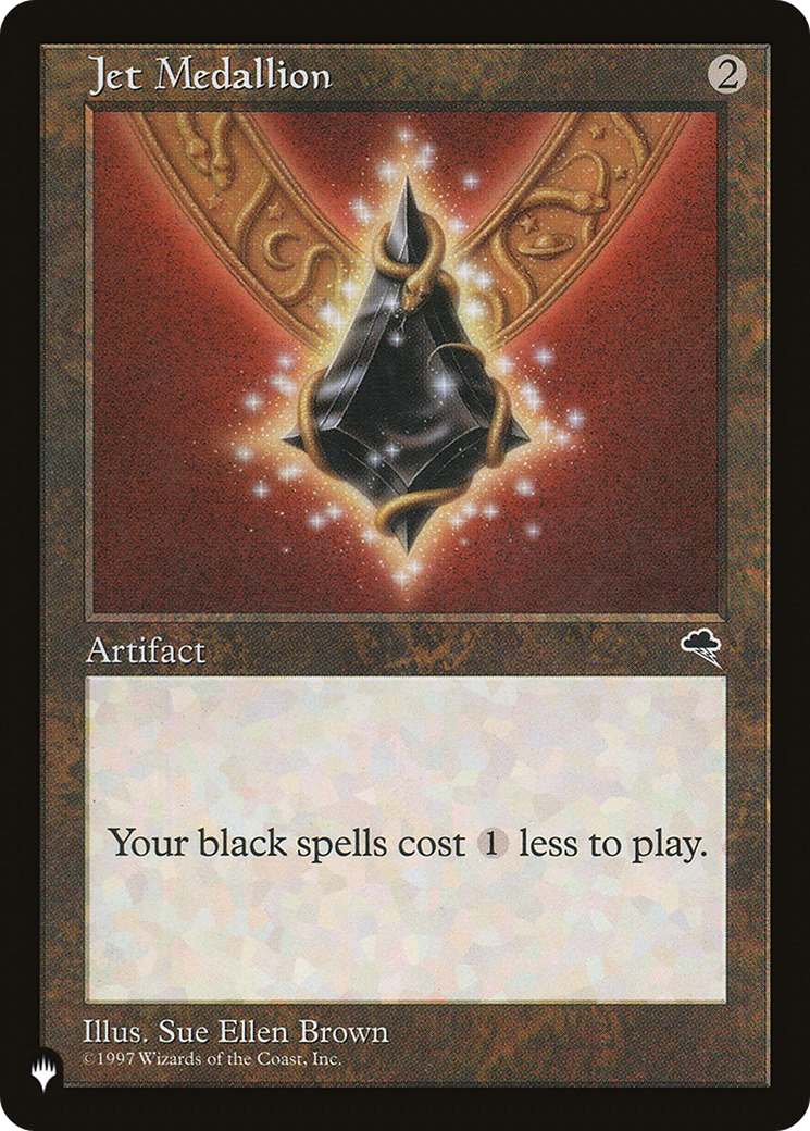 Jet Medallion (LIST-TMP-292) - The List