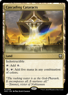 Cascading Cataracts⁣ - Commander: Modern Horizons 3⁣ (Rare)⁣ [326]
