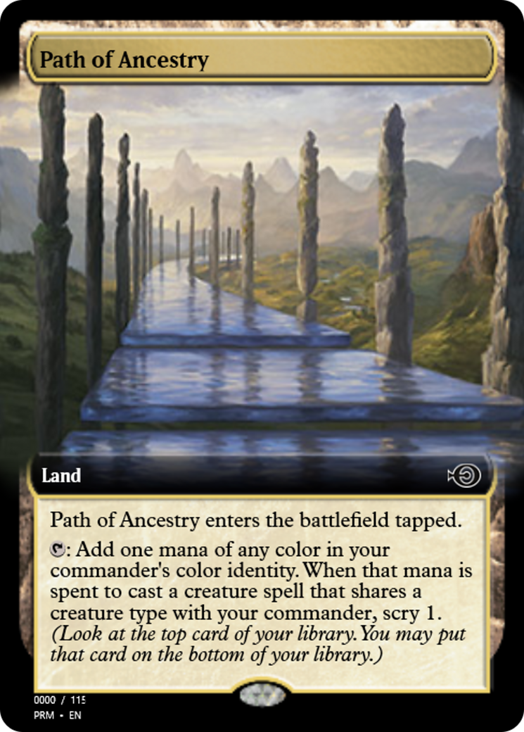 Path of Ancestry (PRM-86112) - Magic Online Promos