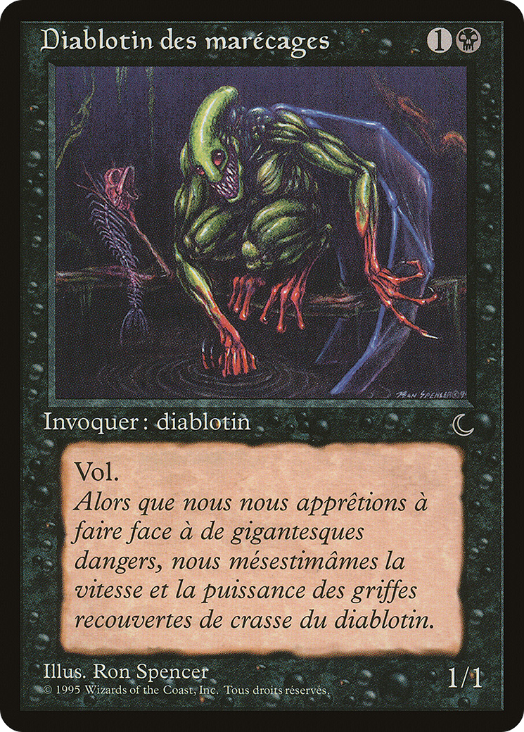 Bog Imp (French) - "Diablotin des marecages" (REN-049) - Renaissance