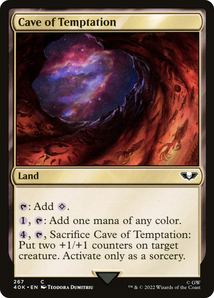 Cave of Temptation⁣ - Universes Beyond: Warhammer 40,000⁣ (Common)⁣ [267]
