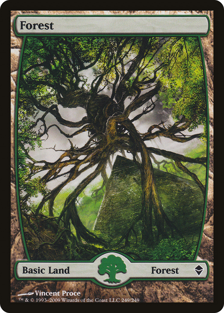 Forest (249) - Full Art (ZEN-249) - Zendikar