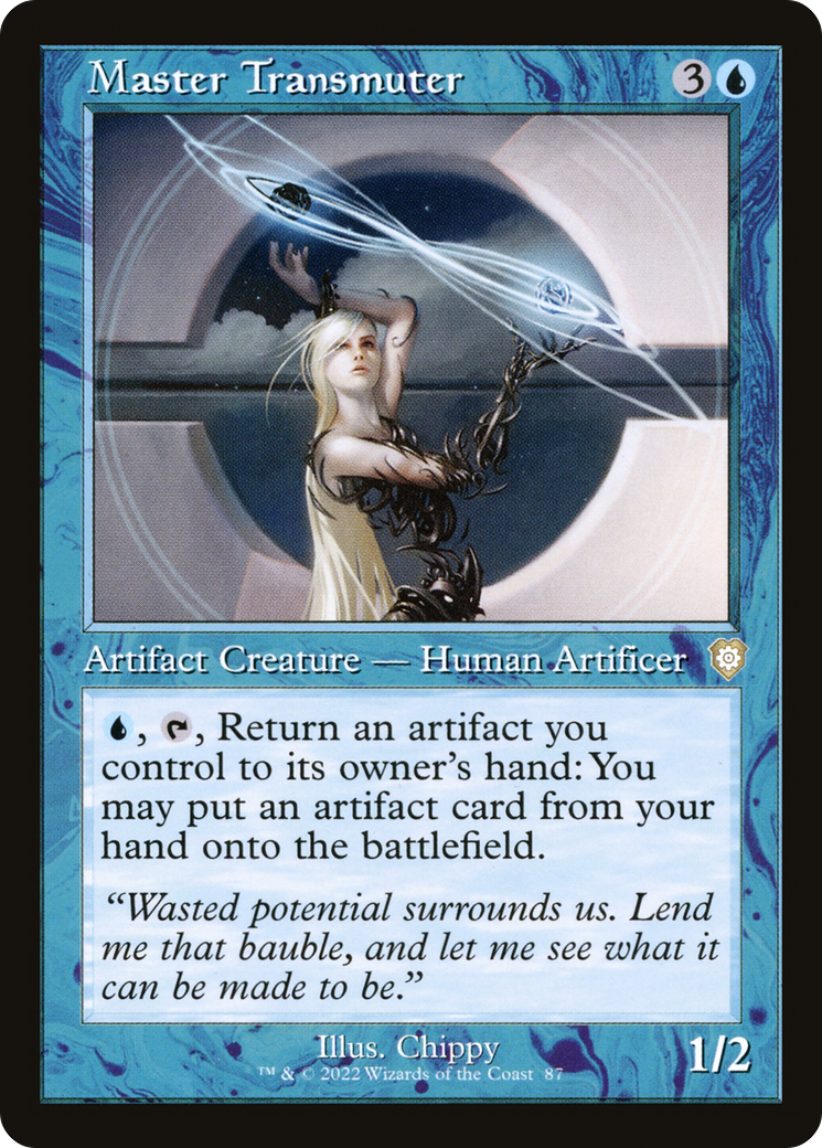 Master Transmuter⁣ - Commander: The Brothers' War⁣ (Rare)⁣ [87]