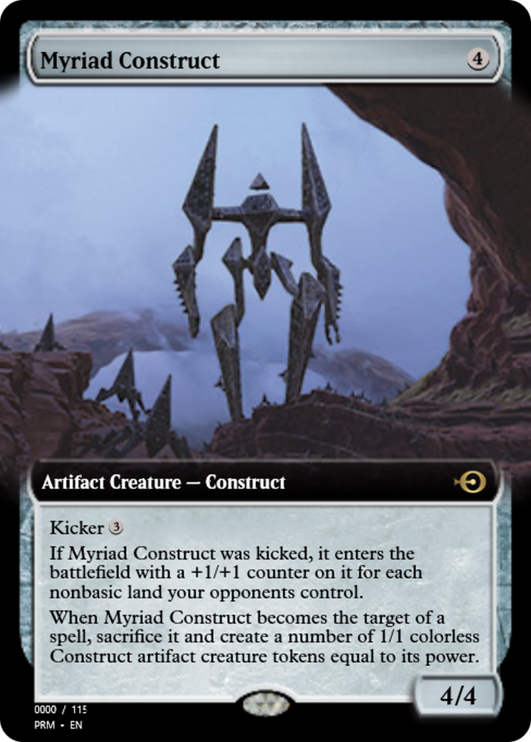 Myriad Construct (PRM-83784) - Magic Online Promos Foil