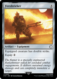 Fireshrieker⁣ - Universes Beyond: Fallout⁣ (Uncommon)⁣ [232]