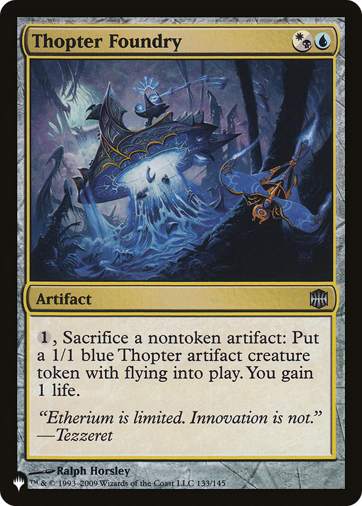 Thopter Foundry (ARB) (LIST-ARB-133) - The List