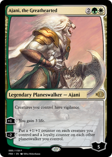 Ajani, the Greathearted (PRM-72295) - Magic Online Promos