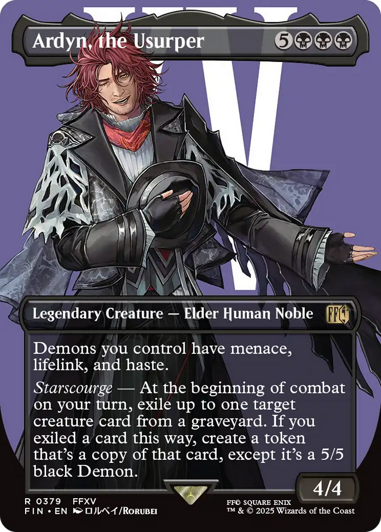 Ardyn, the Usurper (FIN-379) - FINAL FANTASY (Borderless)