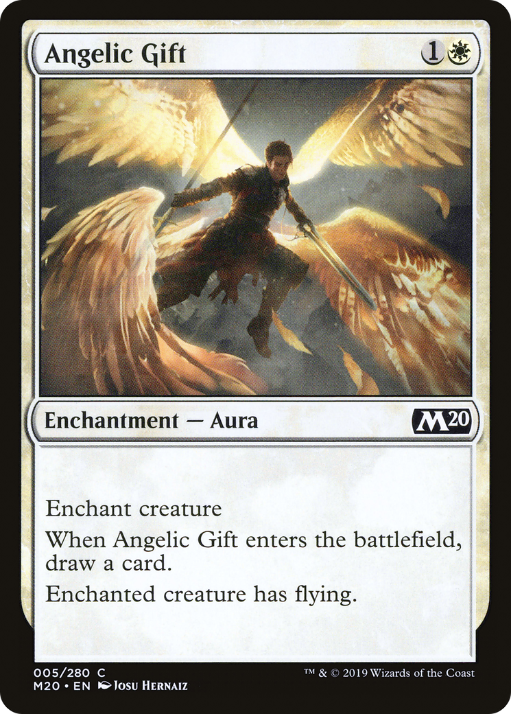 Angelic Gift (M20-005) - Core Set 2020 Foil