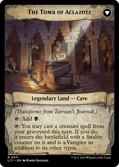 Tarrian's Journal (Extended Art) (LCI-371) - The Lost Caverns of Ixalan: (Extended Art)