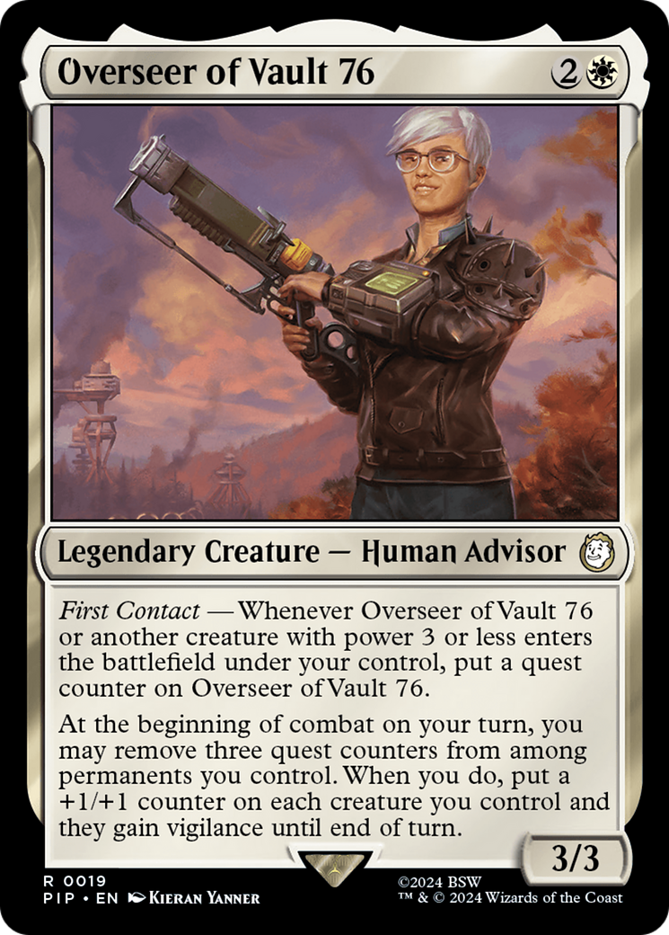 Overseer of Vault 76⁣ - Universes Beyond: Fallout⁣ (Rare)⁣ [19]