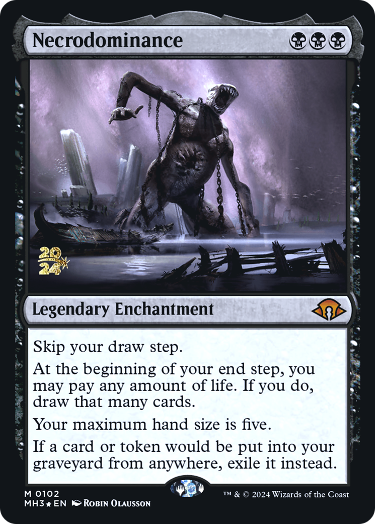 Necrodominance⁣ - Modern Horizons 3: Promos⁣ (Mythic)⁣ [102]