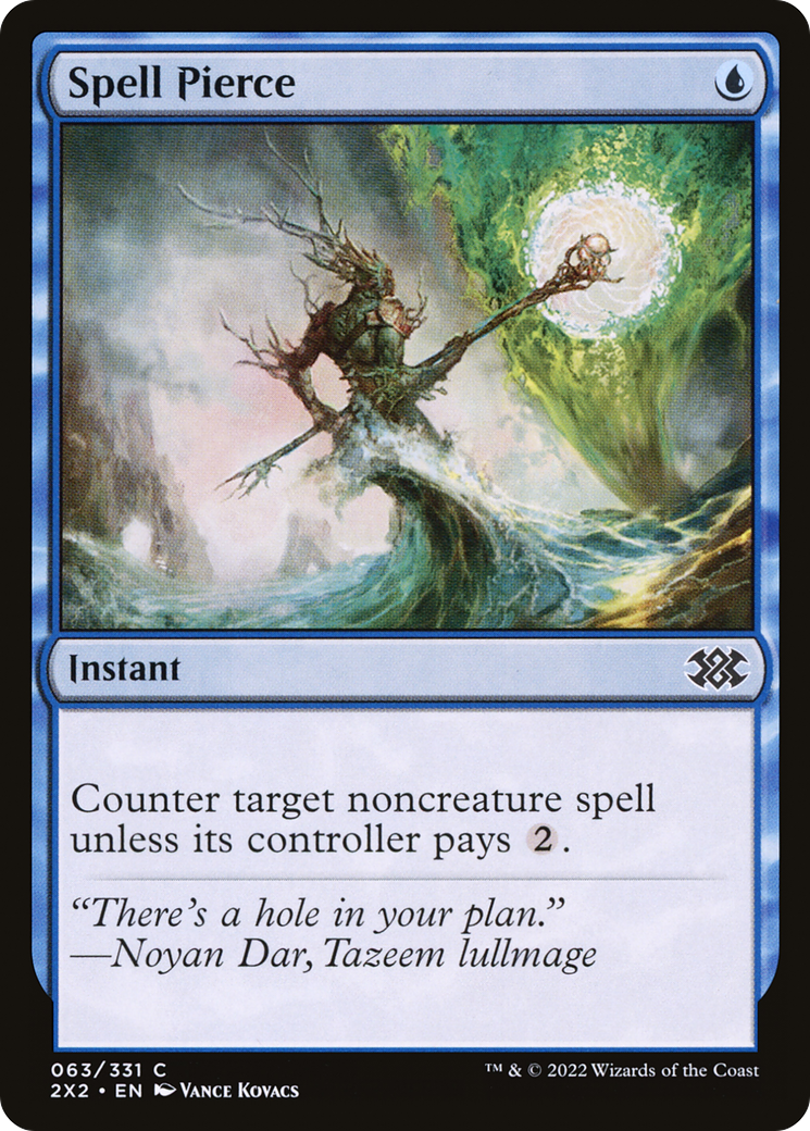 Spell Pierce⁣ - Double Masters 2022⁣ (Common)⁣ [63]