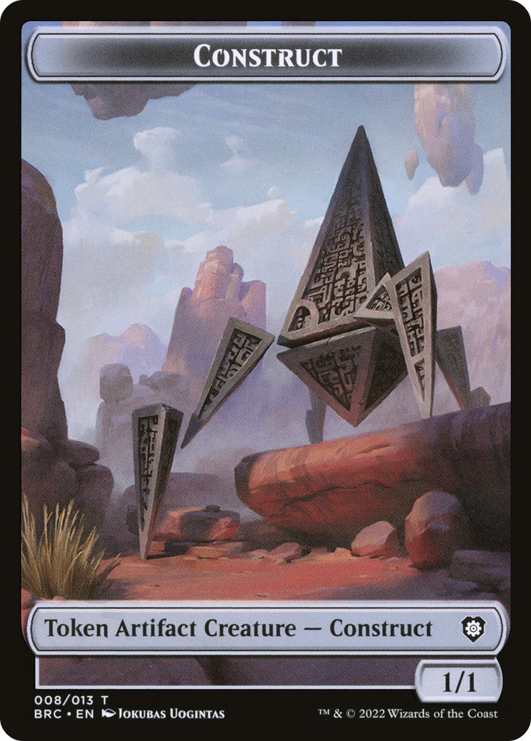 Construct (TBRC-008) - The Brothers' War Commander Tokens