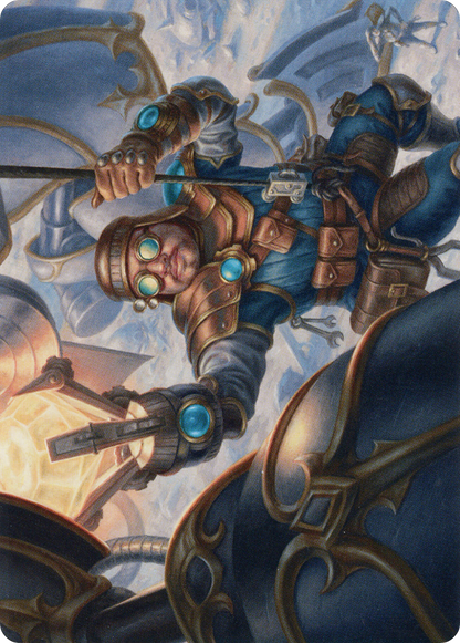 Powerstone Engineer // Powerstone Engineer (ABRO-002) - The Brothers' War Art Series (Borderless) Foil