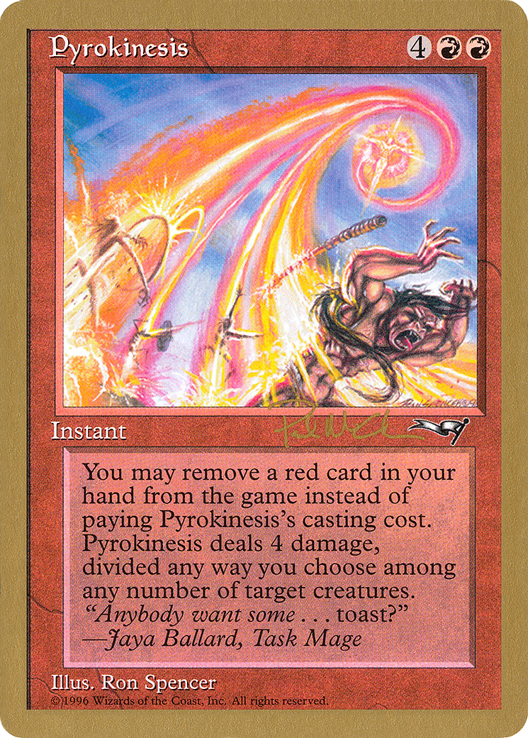 Pyrokinesis - 1997 Paul McCabe (ALL) (WCD-PM78) - World Championship Decks 1997