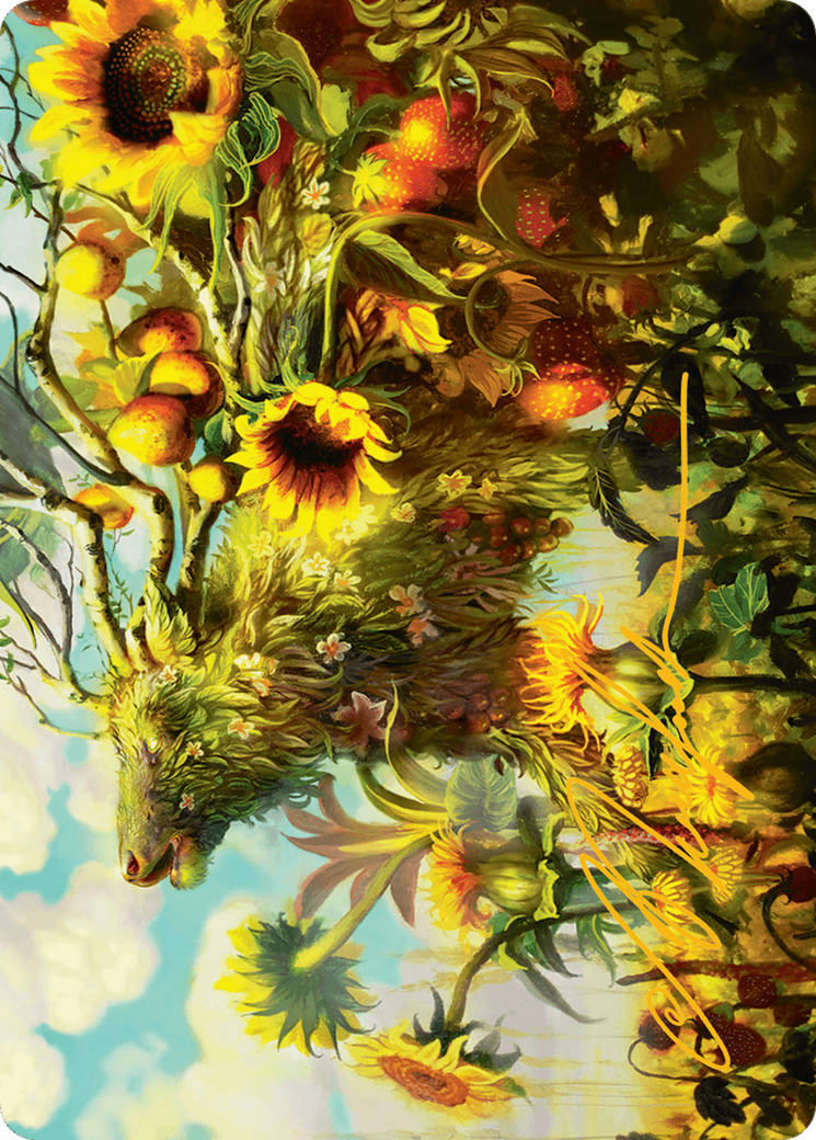 Beza, the Bounding Spring // Beza, the Bounding Spring (ABLB-001) - Bloomburrow Art Series (Borderless) Foil