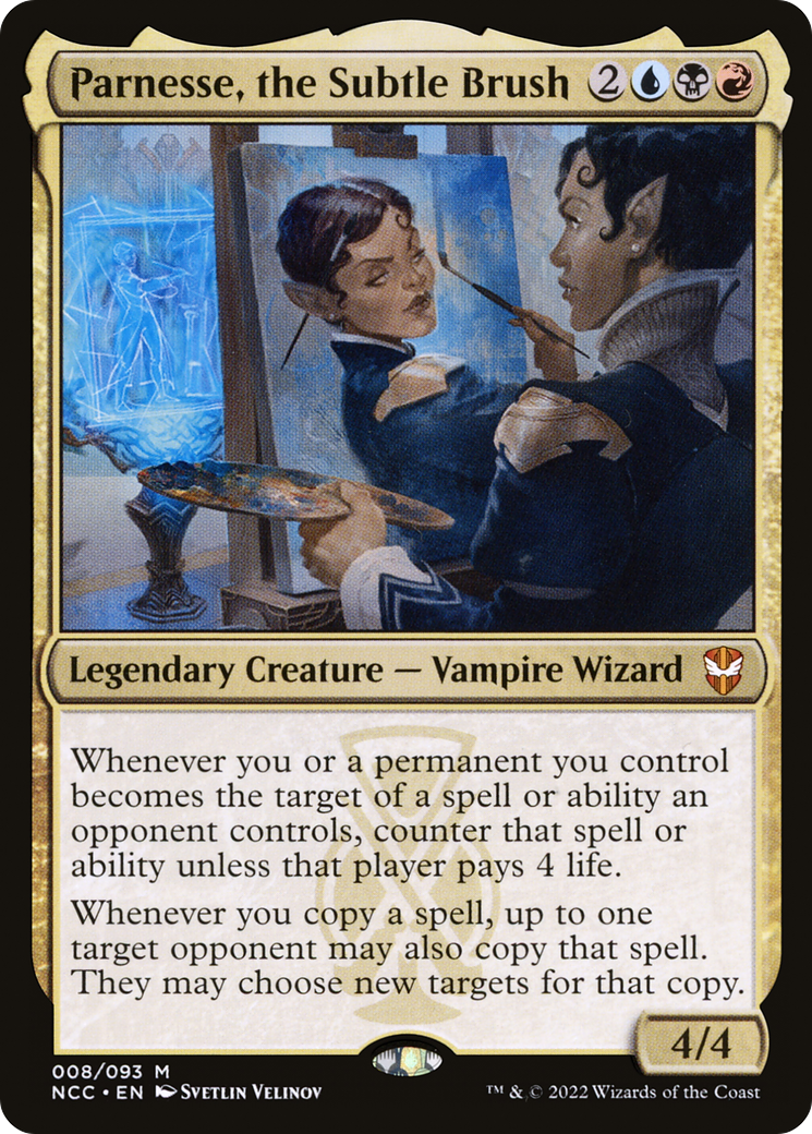 Parnesse, the Subtle Brush⁣ - Commander: Streets of New Capenna⁣ (Mythic)⁣ [8]