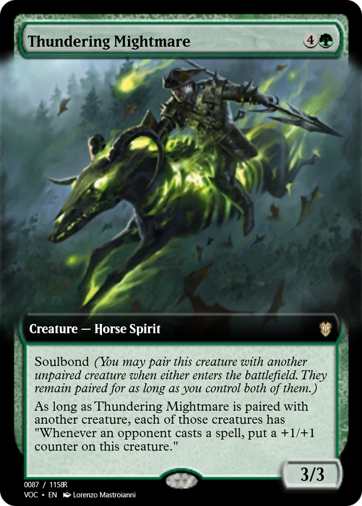 Thundering Mightmare (PRM-95413) - Magic Online Promos Foil