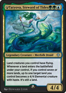 A-Tatyova, Steward of Tides (DMU-A-222) - Dominaria United