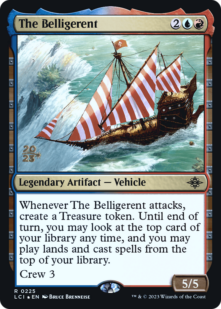 The Belligerent (PRE-225S) - The Lost Caverns of Ixalan Promos Foil