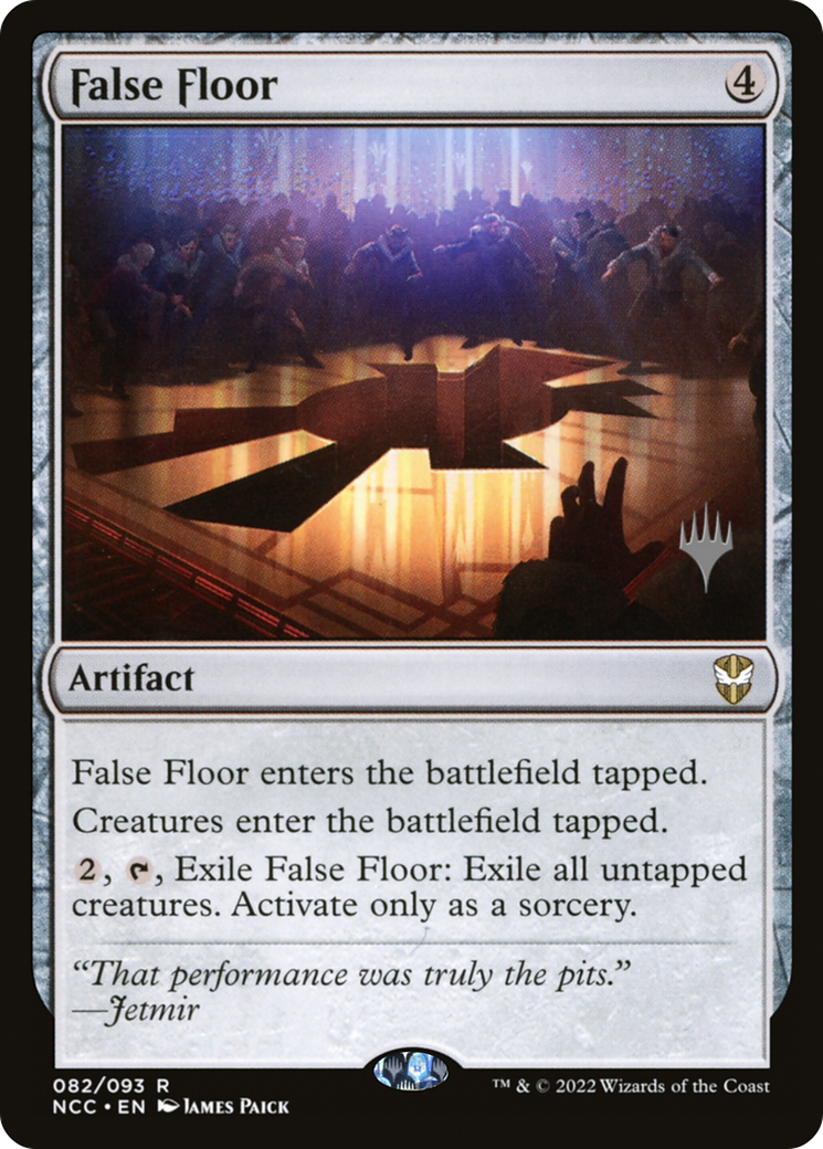 False Floor (PPSNC-82P) - New Capenna Commander Promos Foil
