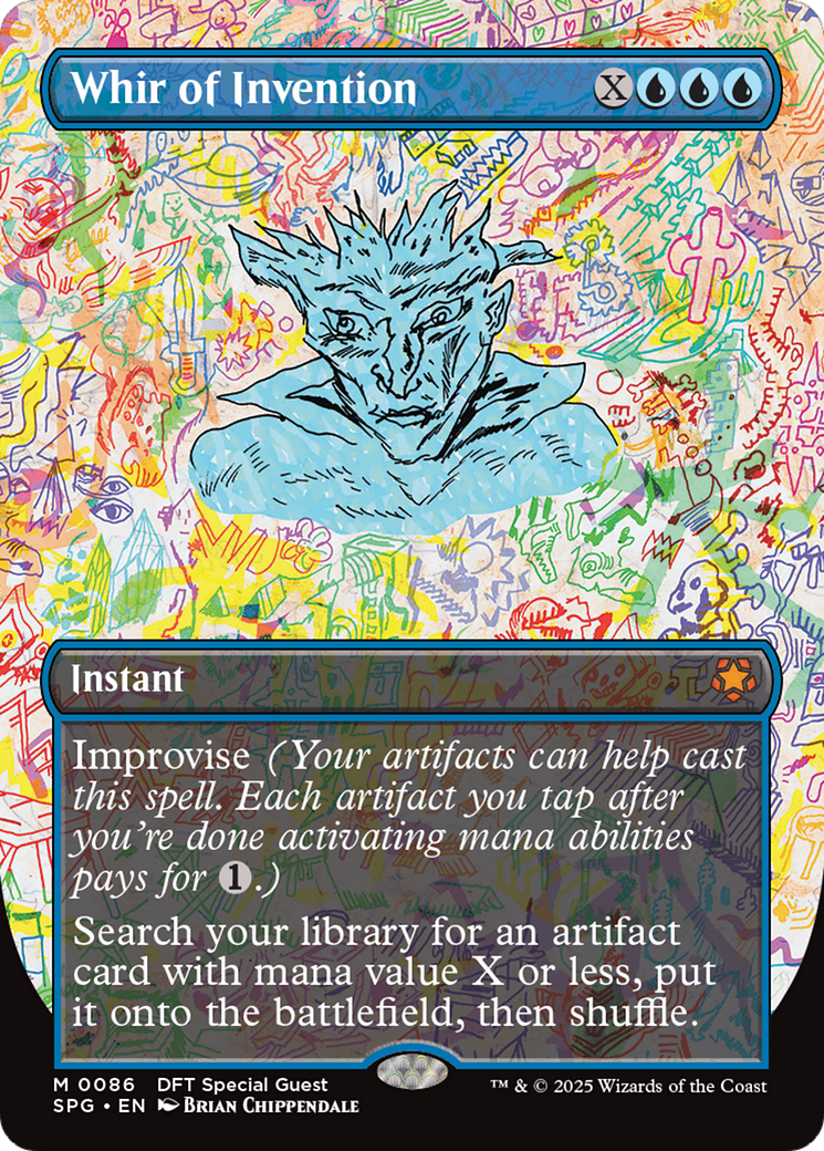 Whir of Invention (SPG-086) - Special Guests (Borderless) Foil