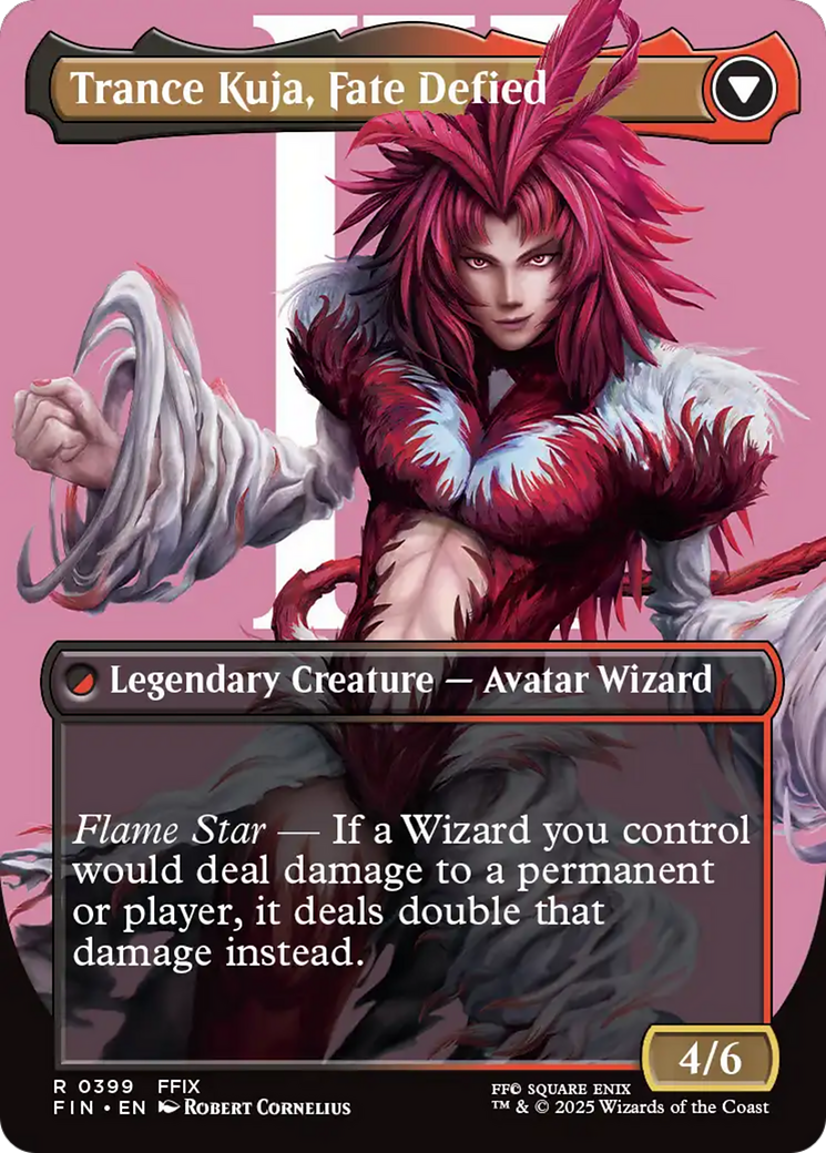 Kuja, Genome Sorcerer // Trance Kuja, Fate Defied (FIN-399) - FINAL FANTASY (Borderless)