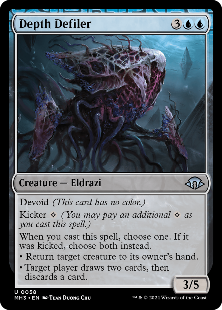 Depth Defiler⁣ - Modern Horizons 3⁣ (Uncommon)⁣ [58]