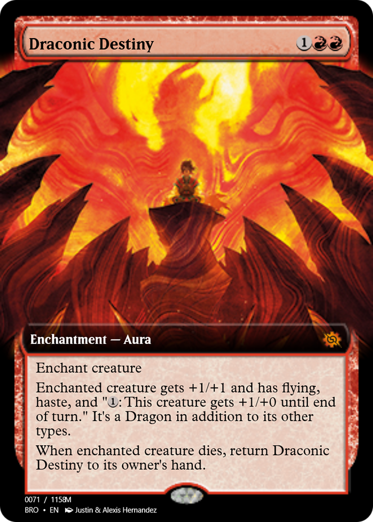 Draconic Destiny (PRM-105750) - Magic Online Promos Foil