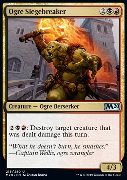 Ogre Siegebreaker⁣ - Core 2020⁣ (Uncommon)⁣ [215]