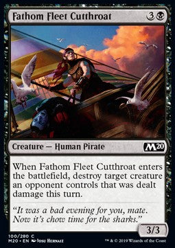 Fathom Fleet Cutthroat⁣ - Core 2020⁣ (Common)⁣ [100]