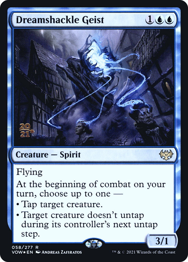 Dreamshackle Geist (PRE-58S) - Innistrad: Crimson Vow Promos Foil