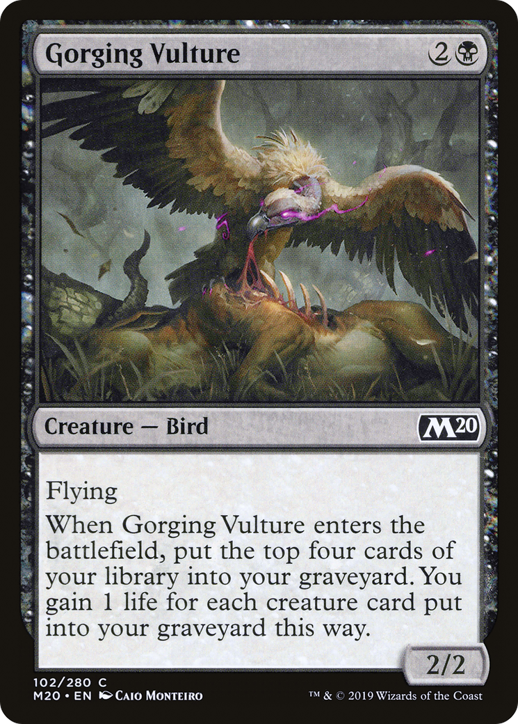 Gorging Vulture⁣ - Core 2020⁣ (Common)⁣ [102]