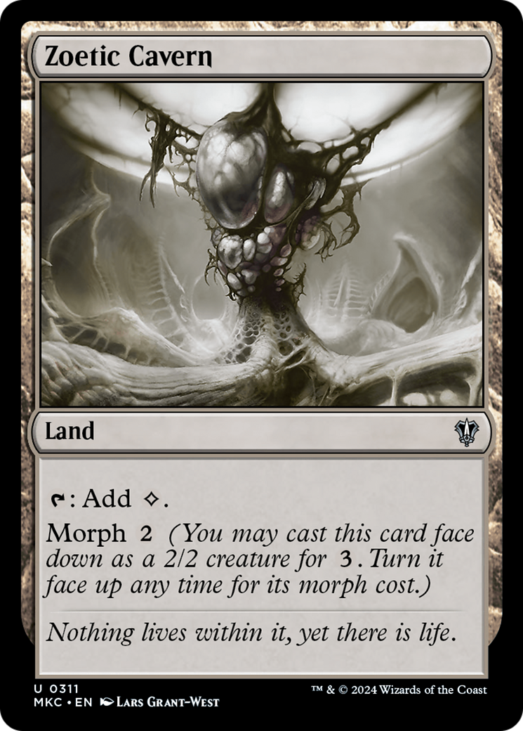 Zoetic Cavern⁣ - Commander: Murders at Karlov Manor⁣ (Uncommon)⁣ [311]