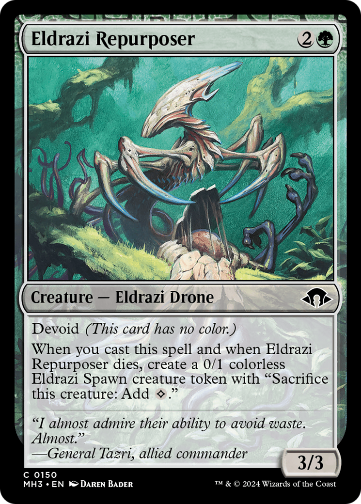 Eldrazi Repurposer⁣ - Modern Horizons 3⁣ (Common)⁣ [150]