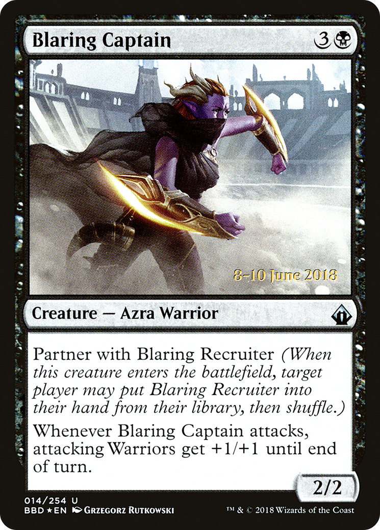 Blaring Captain (LARP-14S) - Battlebond Promos Foil
