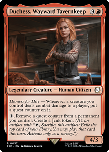 Duchess, Wayward Tavernkeep⁣ - Universes Beyond: Fallout⁣ (Rare)⁣ [57]
